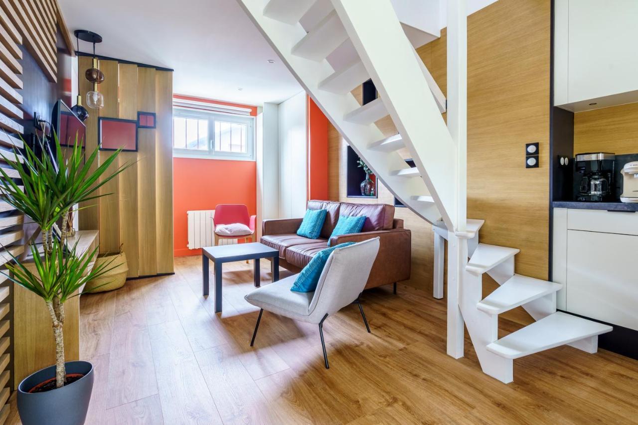 Ilbetea - Ideal Couple - Duplex Tout Confort - Plage A 400 M - Parking Saint-Jean-de-Luz Buitenkant foto