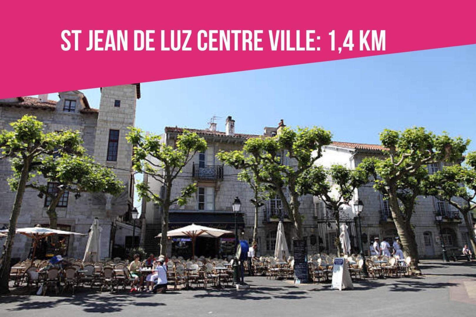 Ilbetea - Ideal Couple - Duplex Tout Confort - Plage A 400 M - Parking Saint-Jean-de-Luz Buitenkant foto